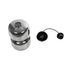 GLOBOSTAR® PIAGE 206-0036 Μοντέρνο Κρεμαστό Φωτιστικό Οροφής με Ντουί 1 x E27 AC 220-240V IP20 - Μαύρο Φιμέ - Μ18 x Π18 x Υ31cm - ledmania.gr