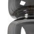 GLOBOSTAR® PIAGE 206-0036 Μοντέρνο Κρεμαστό Φωτιστικό Οροφής με Ντουί 1 x E27 AC 220-240V IP20 - Μαύρο Φιμέ - Μ18 x Π18 x Υ31cm - ledmania.gr