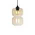 GLOBOSTAR® PIAGE 206-0037 Μοντέρνο Κρεμαστό Φωτιστικό Οροφής με Ντουί 1 x E27 AC 220-240V IP20 - Mελί - Μ17 x Π17 x Υ25cm - ledmania.gr