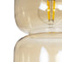 GLOBOSTAR® PIAGE 206-0037 Μοντέρνο Κρεμαστό Φωτιστικό Οροφής με Ντουί 1 x E27 AC 220-240V IP20 - Mελί - Μ17 x Π17 x Υ25cm - ledmania.gr