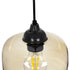GLOBOSTAR® PIAGE 206-0037 Μοντέρνο Κρεμαστό Φωτιστικό Οροφής με Ντουί 1 x E27 AC 220-240V IP20 - Mελί - Μ17 x Π17 x Υ25cm - ledmania.gr