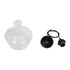 GLOBOSTAR® BOHEMIA 206-0039 Μοντέρνο Κρεμαστό Φωτιστικό Οροφής με Ντουί 1 x E27 AC 220-240V IP20 - Διάφανο - Μ22 x Π22 x Υ22cm - ledmania.gr
