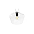 GLOBOSTAR® BOHEMIA 206-0039 Μοντέρνο Κρεμαστό Φωτιστικό Οροφής με Ντουί 1 x E27 AC 220-240V IP20 - Διάφανο - Μ22 x Π22 x Υ22cm - ledmania.gr