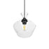 GLOBOSTAR® BOHEMIA 206-0039 Μοντέρνο Κρεμαστό Φωτιστικό Οροφής με Ντουί 1 x E27 AC 220-240V IP20 - Διάφανο - Μ22 x Π22 x Υ22cm - ledmania.gr
