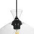 GLOBOSTAR® BOHEMIA 206-0039 Μοντέρνο Κρεμαστό Φωτιστικό Οροφής με Ντουί 1 x E27 AC 220-240V IP20 - Διάφανο - Μ22 x Π22 x Υ22cm - ledmania.gr
