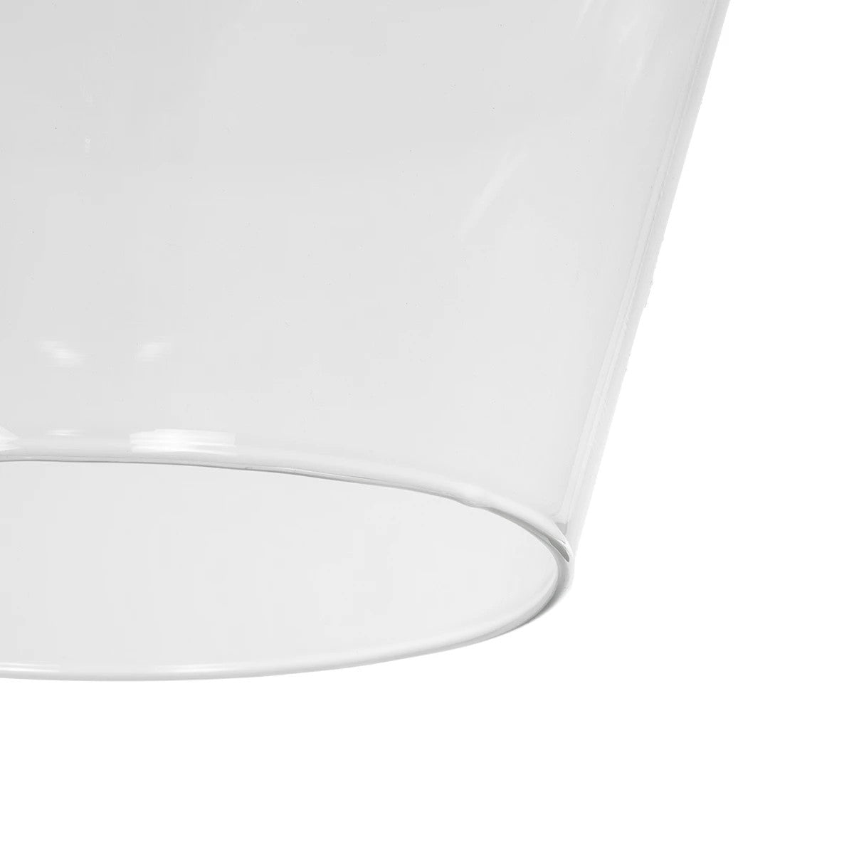 GLOBOSTAR® BOHEMIA 206-0040 Μοντέρνο Κρεμαστό Φωτιστικό Οροφής με Ντουί 1 x E27 AC 220-240V IP20 - Διάφανο - Μ20 x Π20 x Υ32cm - ledmania.gr