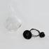 GLOBOSTAR® TORU 206-0042 Μοντέρνο Κρεμαστό Φωτιστικό Οροφής με Ντουί 1 x E27 AC 220-240V IP20 - Διάφανο - Μ20 x Π20 x Υ31cm - ledmania.gr