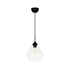 GLOBOSTAR® TORU 206-0042 Μοντέρνο Κρεμαστό Φωτιστικό Οροφής με Ντουί 1 x E27 AC 220-240V IP20 - Διάφανο - Μ20 x Π20 x Υ31cm - ledmania.gr