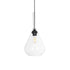 GLOBOSTAR® BALU 206-0043 Μοντέρνο Κρεμαστό Φωτιστικό Οροφής με Ντουί 1 x E27 AC 220-240V IP20 - Διάφανο - Μ20 x Π20 x Υ42cm - ledmania.gr