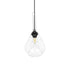 GLOBOSTAR® BALU 206-0043 Μοντέρνο Κρεμαστό Φωτιστικό Οροφής με Ντουί 1 x E27 AC 220-240V IP20 - Διάφανο - Μ20 x Π20 x Υ42cm - ledmania.gr