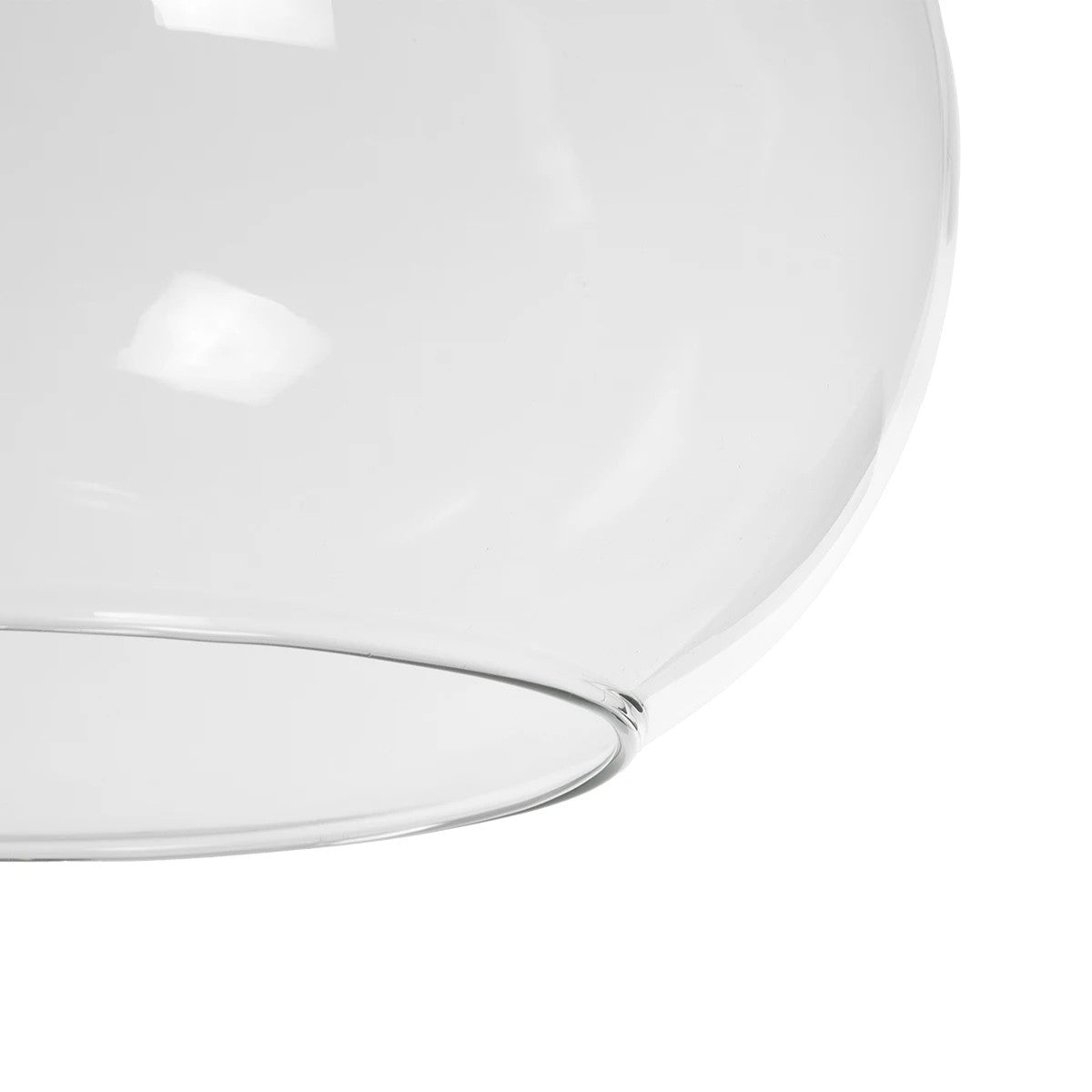 GLOBOSTAR® BALU 206-0043 Μοντέρνο Κρεμαστό Φωτιστικό Οροφής με Ντουί 1 x E27 AC 220-240V IP20 - Διάφανο - Μ20 x Π20 x Υ42cm - ledmania.gr