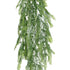 GloboStar® Artificial Garden HANGING FERN 20841 Τεχνητό Διακοσμητικό Κρεμαστό Φυτό Φτέρη Μ25 x Π12 x Υ85cm - ledmania.gr