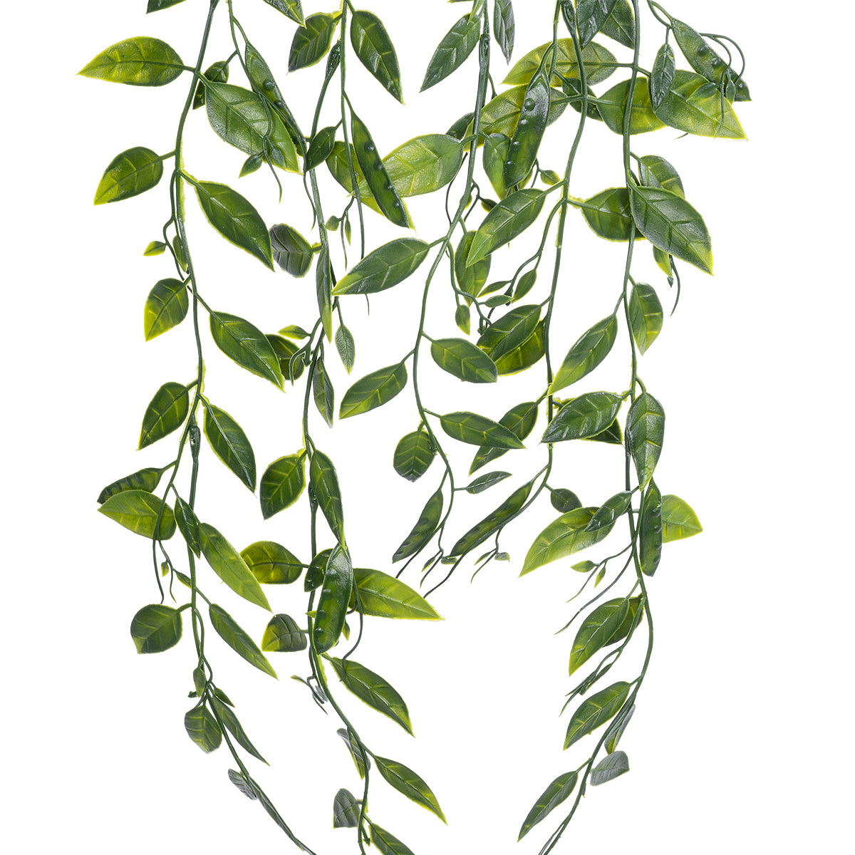 GloboStar® Artificial Garden HANGING DUTCH BEAN 20883 - Τεχνητό Κρεμαστό Διακοσμητικό Φυτό Ολλανδικό Φασόλι Φ28 x Y70cm - ledmania.gr