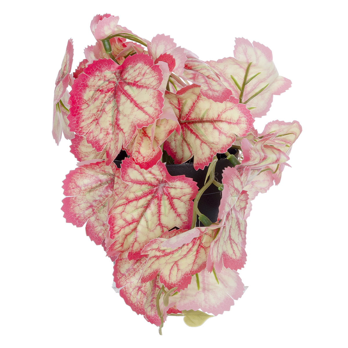 GloboStar® Artificial Garden RED BEGONIA PLANT 20948 Διακοσμητικό Φυτό Κόκκινη Μπιγόνια Φ23 x Υ16cm - ledmania.gr