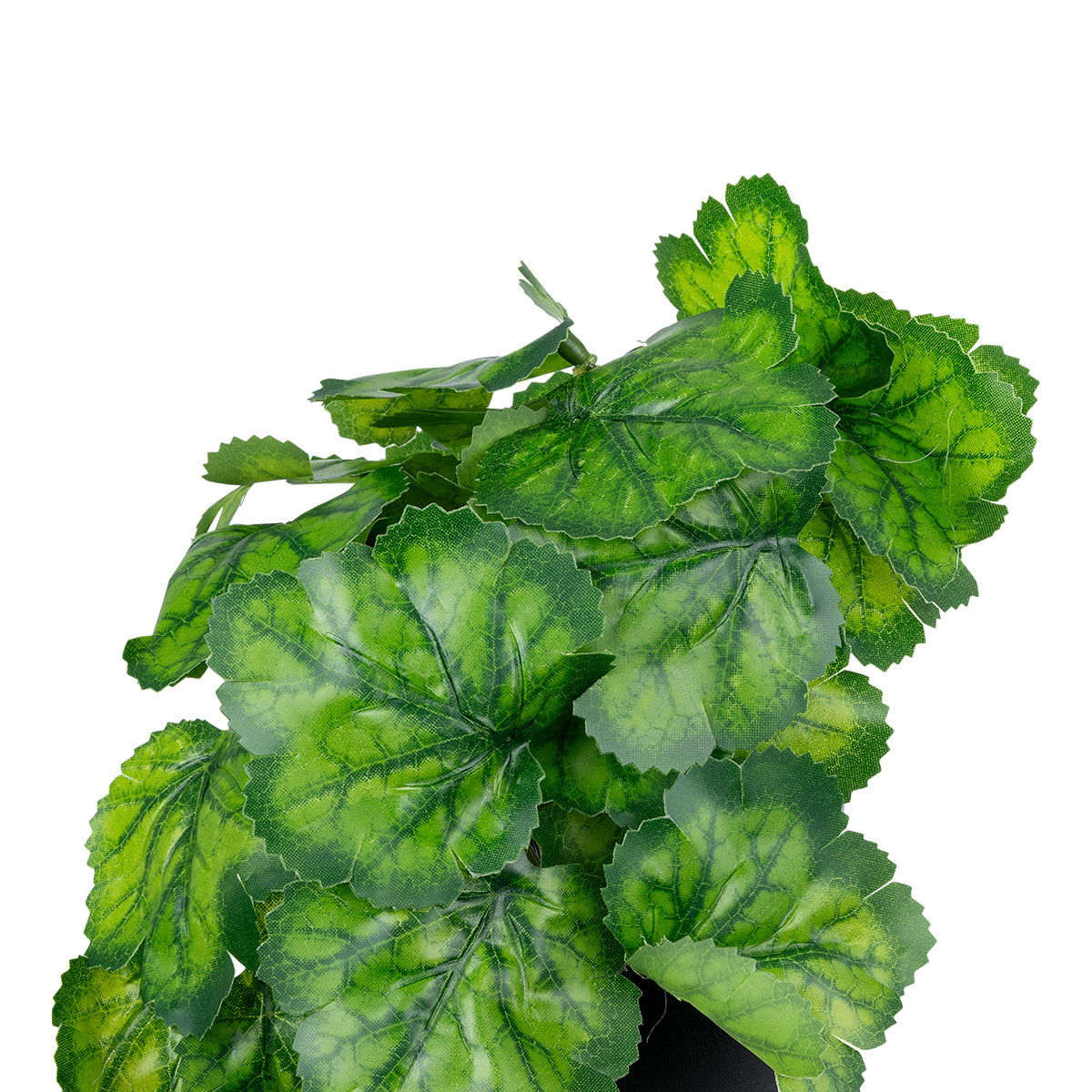 GloboStar® Artificial Garden GREEN BEGONIA PLANT 20949 Διακοσμητικό Φυτό Πράσινη Μπιγόνια Φ23 x Υ16cm - ledmania.gr