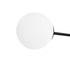 GLOBOSTAR® GLOBUS 201-0118 Μοντέρνο Φωτιστικό Οροφής με Ντουί 2 x E27 AC 220-240V IP20 - Λευκό & Μαύρο - Μ65 x Π15 x Υ23cm
