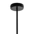 GLOBOSTAR® GLOBUS 201-0118 Μοντέρνο Φωτιστικό Οροφής με Ντουί 2 x E27 AC 220-240V IP20 - Λευκό & Μαύρο - Μ65 x Π15 x Υ23cm