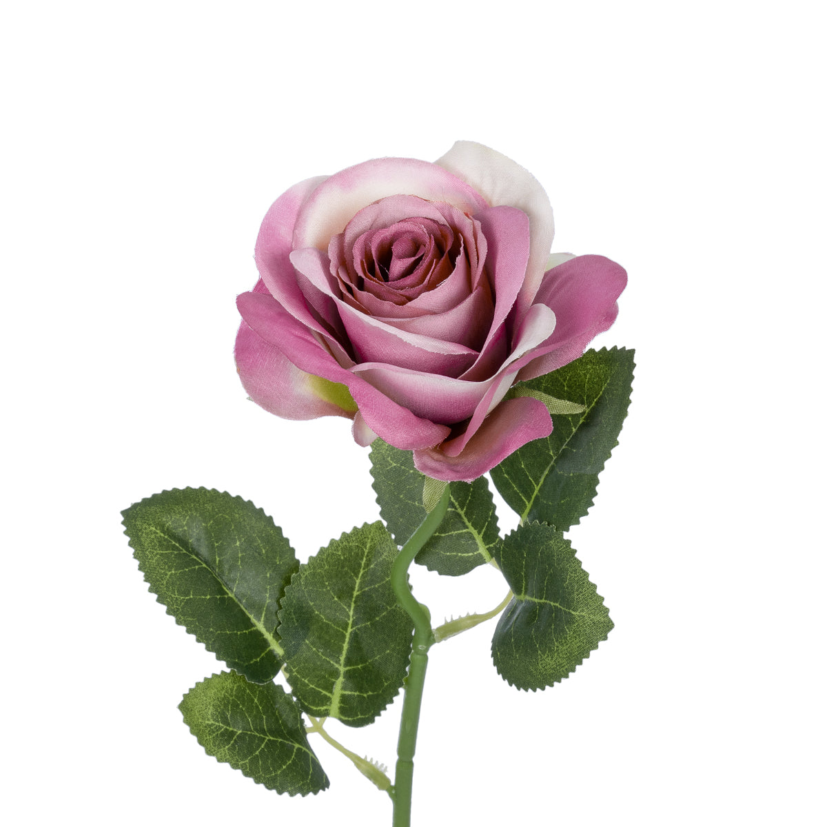GloboStar® Artificial Garden  PINK ROSE BRANCH 21136 Τεχνητό Διακοσμητικό Κλαδί ΡοζΤριαντάφυλλο Y50cm - ledmania.gr