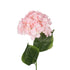 GloboStar® Artificial Garden PINK HYDRANGEA BRANCH 21143 Τεχνητό Διακοσμητικό Κλαδί Ροζ Ορτανσία Y73cm - ledmania.gr