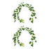 GloboStar® Artificial Garden ENGLISH IVY GARLAND 21146 Τεχνητή Διακοσμητική Αγγλική Γυρλάντα  Φ20 x Υ200cm Σετ 2 τεμαχίων - ledmania.gr