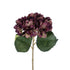 GloboStar® Artificial Garden DARK RED HYDRANGEA BRANCH 21180 Τεχνητό Διακοσμητικό Κλαδί Ορτανσίας Βαθύ Κόκκινο  Y47cm - ledmania.gr