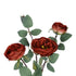 GloboStar® Artificial Garden RED CLIMBING ROSE BRANCH 21182 Τεχνητό Διακοσμητικό Κλαδί Τριαντάφυλλο Κόκκινο Y70cm - ledmania.gr