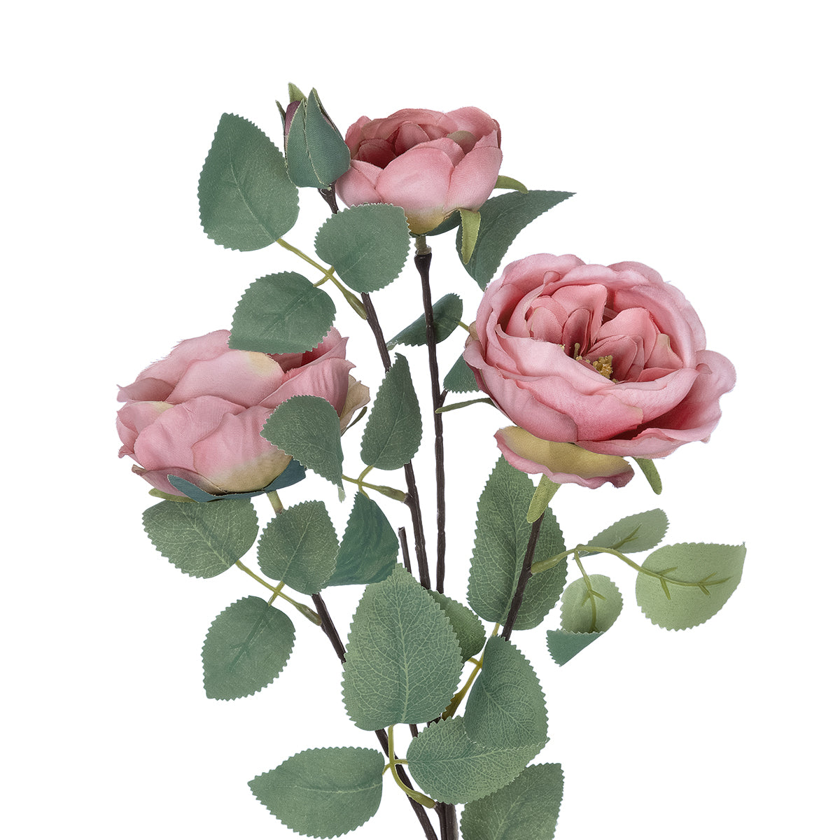 GloboStar® Artificial Garden HOT PINK CLIMBING ROSE BRANCH 21185 Τεχνητό Διακοσμητικό Κλαδί Τριαντάφυλλο Έντονο Ροζ Y70cm - ledmania.gr