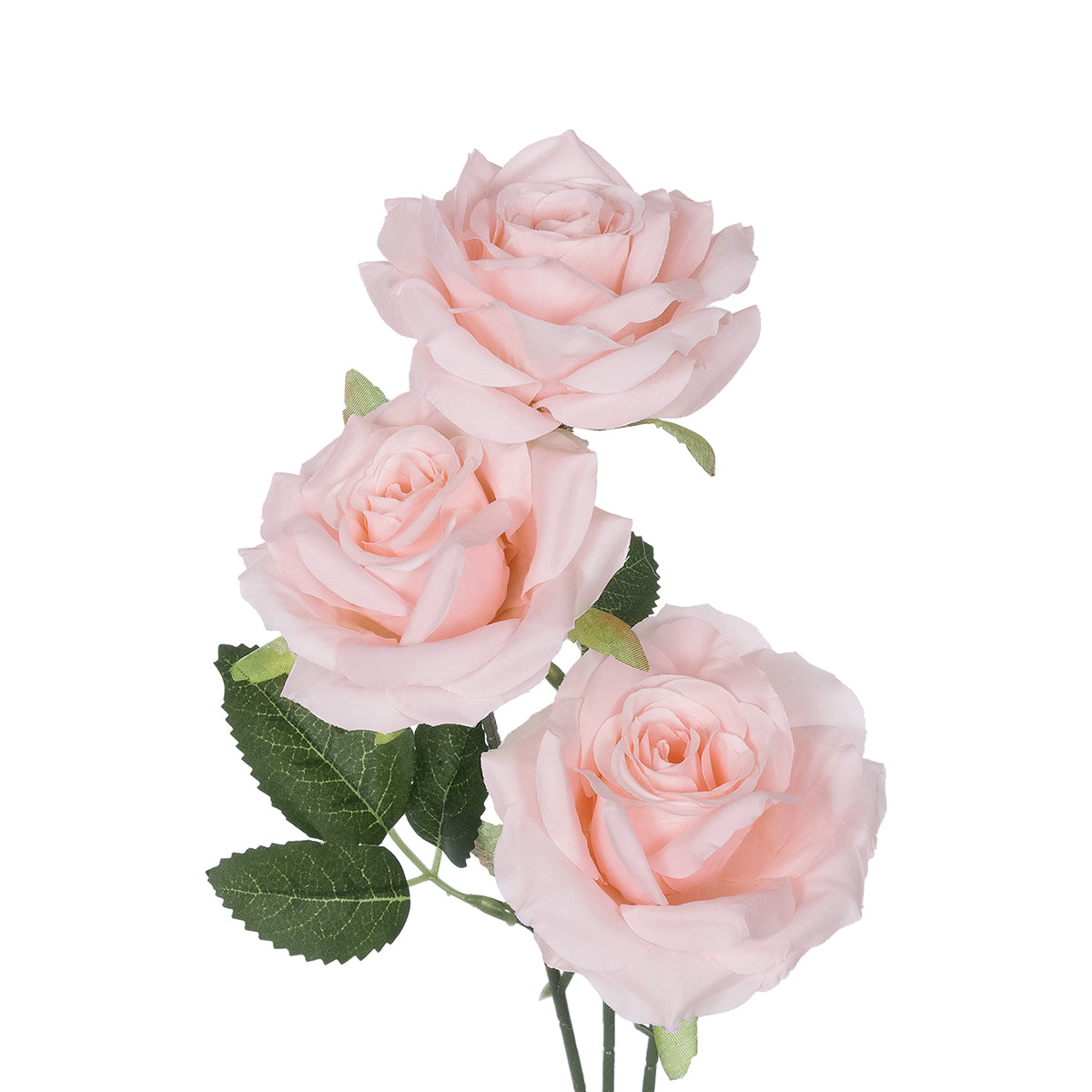 GloboStar® Artificial Garden LIGHT PINK  CLIMBING ROSE BRANCH 21193 Τεχνητό Διακοσμητικό Κλαδί Τριαντάφυλλο Ανοιχτό Ροζ Y66cm - ledmania.gr