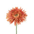 GloboStar® Artificial Garden ORANGE  ROSE BRANCH 21206 Τεχνητό Διακοσμητικό Κλαδί Ζέρμπερας Πορτοκαλί Y44cm - ledmania.gr