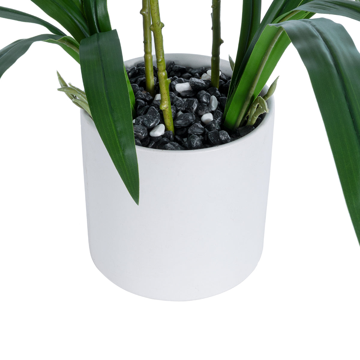 GloboStar® Artificial Garden PINK CHERRY CYMBIDIUM 21402 Διακοσμητικό Φυτό Φούξια Κυμβίδιο Υ60cm - ledmania.gr