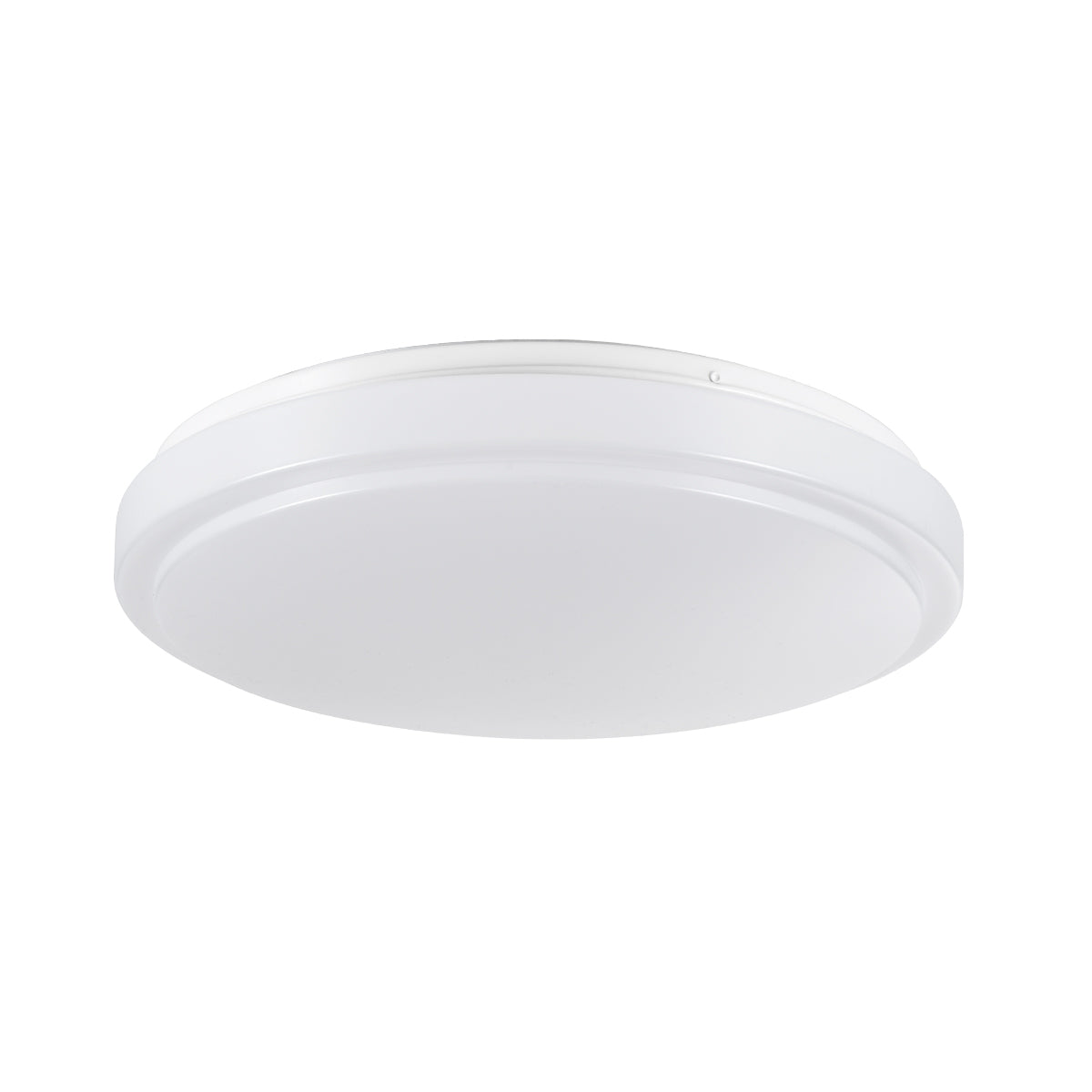 GLOBOSTAR® SENSORANO 60995 Φωτιστικό Πλαφονιέρα Οροφής με Ανιχνευτή Microwave / Αισθητήρα Κίνησης LED 30W 3000lm 120° AC 220-240V Αδιάβροχο IP54 Φυσικό Λευκό 4500K - Lumileds SMD Chip - Λευκό Γαλακτερό - Μ38 x Π38 x Υ5.3cm - 3 Χρόνια Εγγύηση