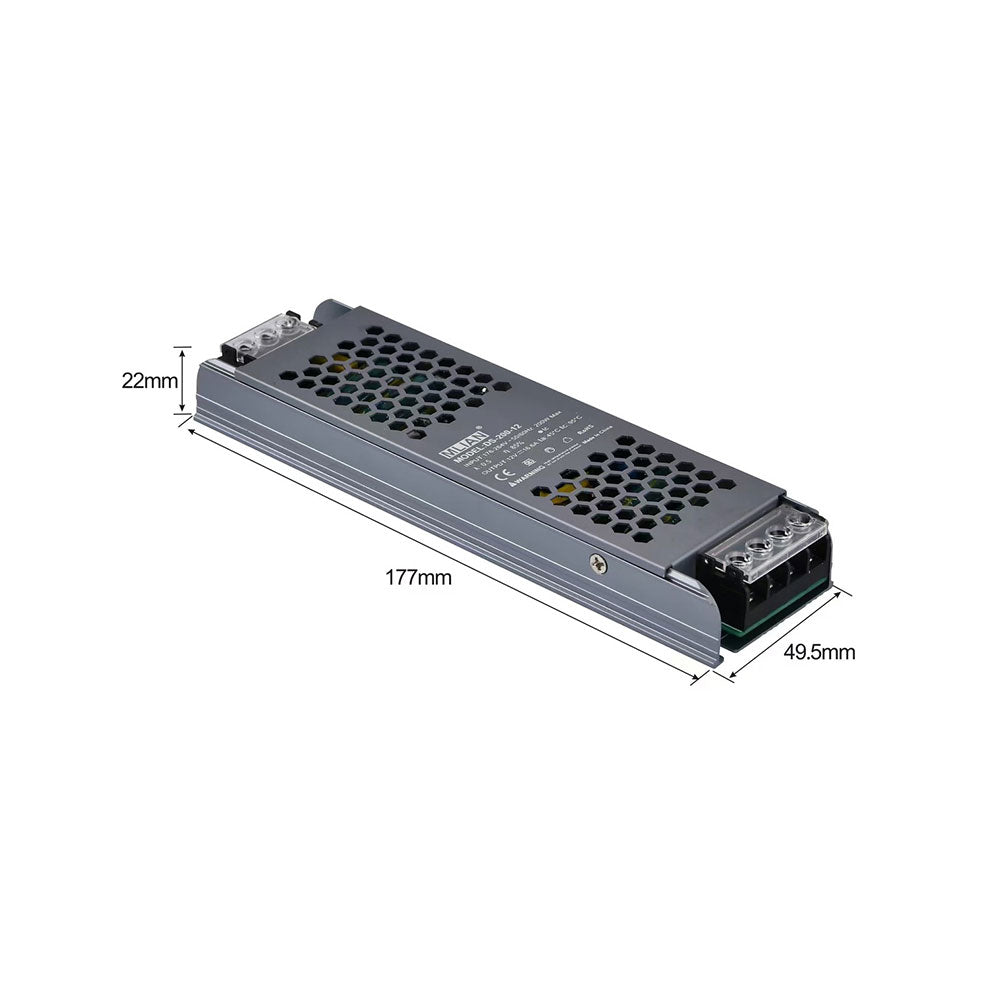 Τροφοδοτικό 24V EXTRA SLIM 200W 8,3A - ledmania.gr