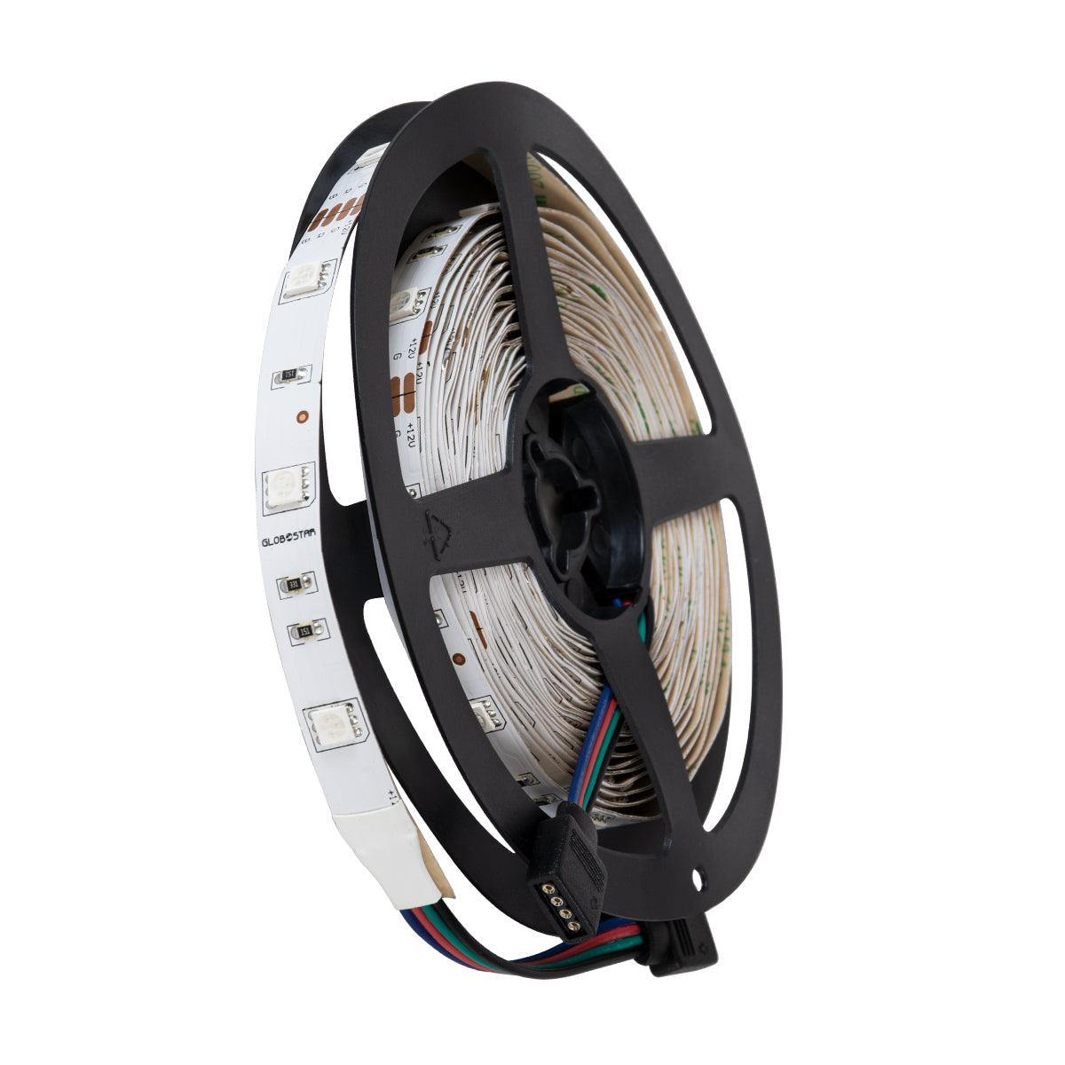 GloboStar® 70411 Σετ Ταινία LED 5m 36W/5m 150LED 5050 SMD 600lm/m 120° IP20 με Ενσωματωμένα Προγράμματα Λειτουργίας - Ασύρματο Χειριστήριο και Τροφοδοτικό RGB - ledmania.gr