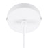 GloboStar® HANNA 36217 Μοντέρνο Κρεμαστό Φωτιστικό Ανάρτηση Μονόφωτο 1 x E27 IP20 Λευκό Πλαστικό - Μ4 x Π4 x Υ110cm - ledmania.gr