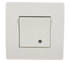 EL BASIC TG114 1 BUTTON 1 WAY SWITCH WITH LIGHT WH