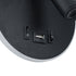 GLOBOSTAR® LADY-R 60938 Μοντέρνο Φωτιστικό Τοίχου - Απλίκα Ξενοδοχείου Reading Light με Φορτιστή USB 3A LED 6W 600lm 36° & 360° AC 220-240V IP20 Φυσικό Λευκό 4500K - Bridgelux COB Chip & TÜV SÜD Driver - Μαύρο Ματ - Μ15 x Π15 x Υ7cm - 3 Χρόνια Εγγύηση - ledmania.gr