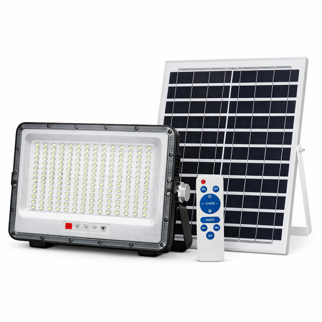 Ισχυρός Ηλιακός Προβολέας 400W με 45Ah Μπαταρία – Ψυχρό Λευκό
