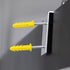 GloboStar® FELIX 61028-W Γραμμικό Φωτιστικό Τοίχου - Απλίκα Linear LED CCT 54W 6500lm 120° AC 220-240V Μ120 x Π3.5 x Υ7cm - Εναλλαγή Φωτισμού μέσω Τηλεχειριστηρίου All In One Ψυχρό 6000k+Φυσικό 4500k+Θερμό 2700k Dimmable - Μαύρο - 3 Years Warranty - ledmania.gr