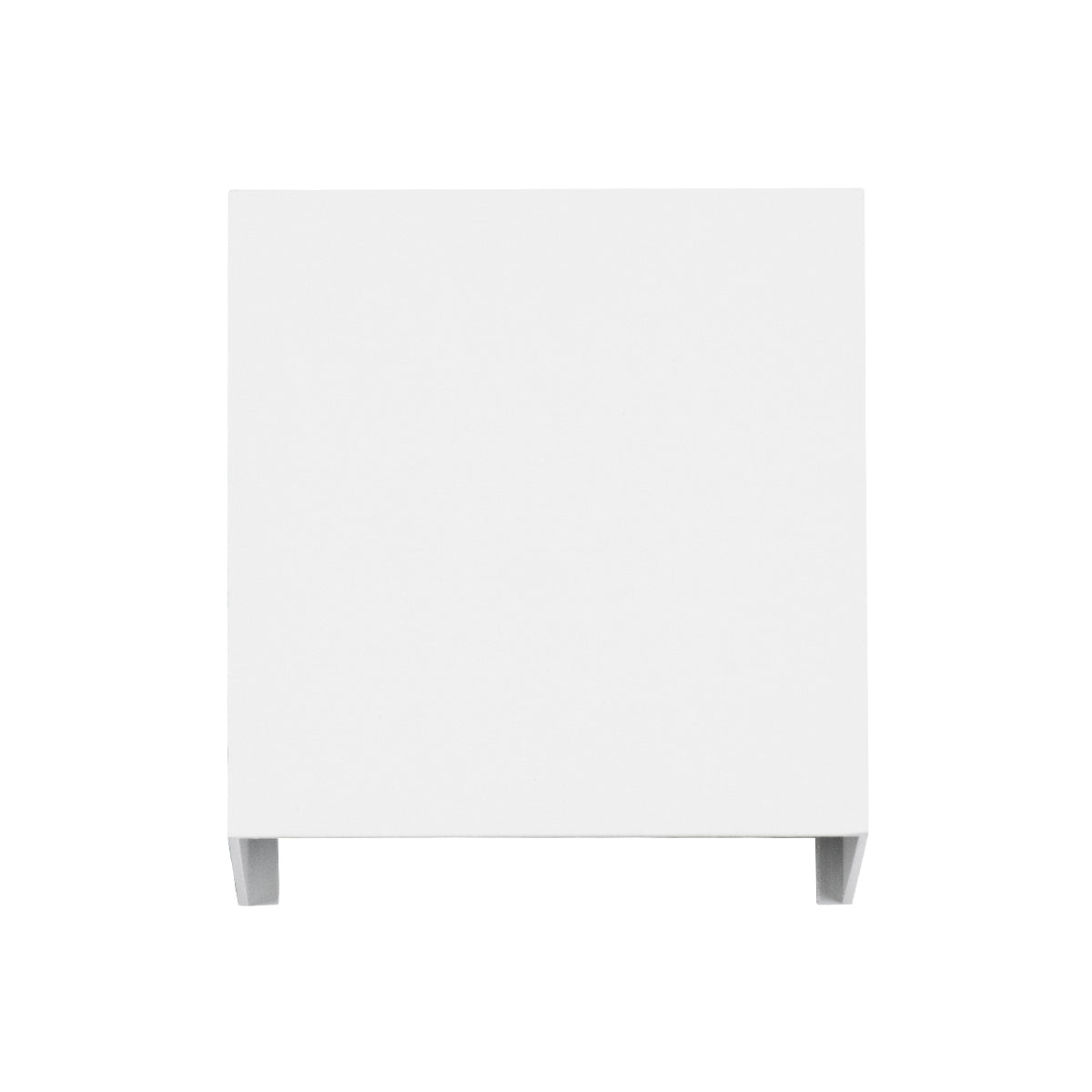 GloboStar® AXIS-S 60566 Φωτιστικό Τοίχου - Απλίκα Αρχιτεκτονικού Φωτισμού Εσωτερικού/Εξωτερικού Χώρου Up & Down LED 10W 1250lm 10 έως 60° AC 220-240V Αδιάβροχο IP65 Μ10 x Π10 x Υ10cm - Ψυχρό Λευκό 6000K - Λευκό - Bridgelux Chip - 3 Χρόνια Εγγύηση - ledmania.gr