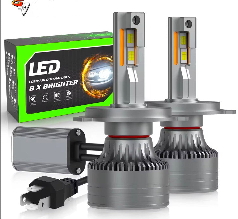 H4 Canbus G16 48000lm CSP 7035 Λαμπτήρας Led Αυτοκινήτου High Bright 220w Προβολείς αυτοκινήτου Λαμπτήρες LED Σετ 2τεμ. - ledmania.gr