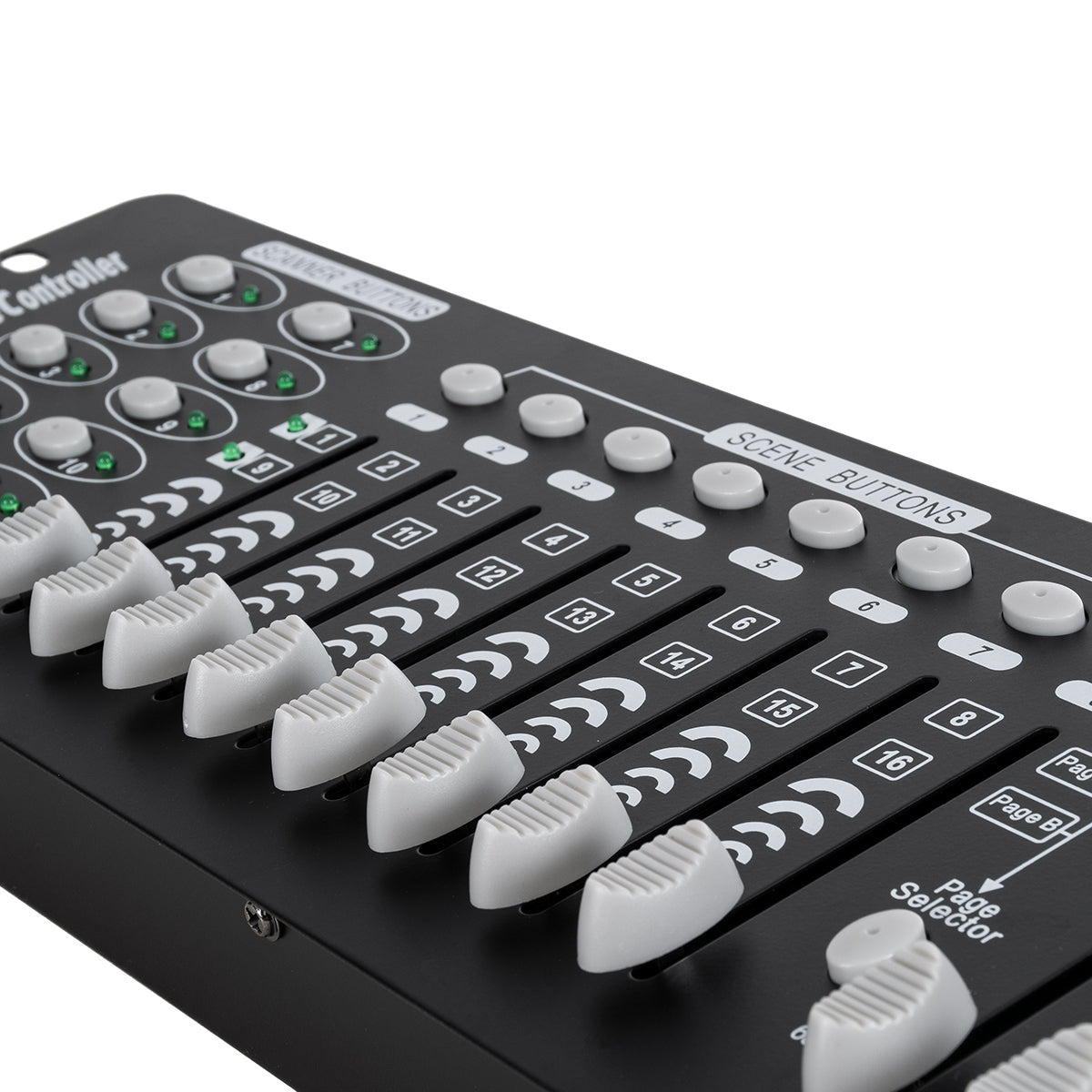 GLOBOSTAR® DMXCONSOLE 73493 DMX Master Κονσόλα Φωτισμού με 192 Κανάλια AC 220-240V IP20 - DMX512 - Μ48 x Π13.5 x Υ7cm - 2 Χρόνια Εγγύηση