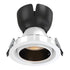 AI LUKA DOWNLIGHT ΜΑΥΡΟ ΑΛΟΥΜΙΝΙΟ ΜΕ ΜΟΝΟ ΑΙΣΘΗΤΗΡΑ & BLUETOOTH 15W RGBW 220-240V 24° Φ120x115mm