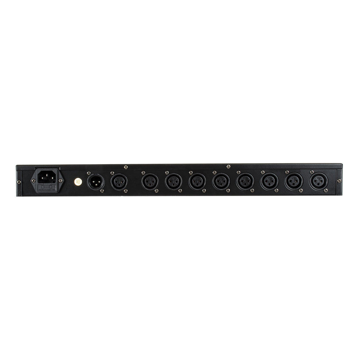GloboStar® SPLITTER 51178 Διακλαδωτής & Ενισχυτής Σήματος DMX 8 Καναλιών - Rack Mount - AC 220-240V IP20 - Μ48 x Π17 x Υ4.5cm - 2 Χρόνια Εγγύηση - ledmania.gr