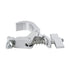 GLOBOSTAR® CLAMPS 51184 Stage Hook Γάντζος Αλουμινίου Ύψηλης Αντοχής για Κρέμαση, Στήριξη & Τοποθέτηση Προϊόντων Stage σε Τράσες Αδιάβροχο IP65 - Νίκελ Βούρτσας - Μ16 x Π12 x Υ2.5cm - ledmania.gr