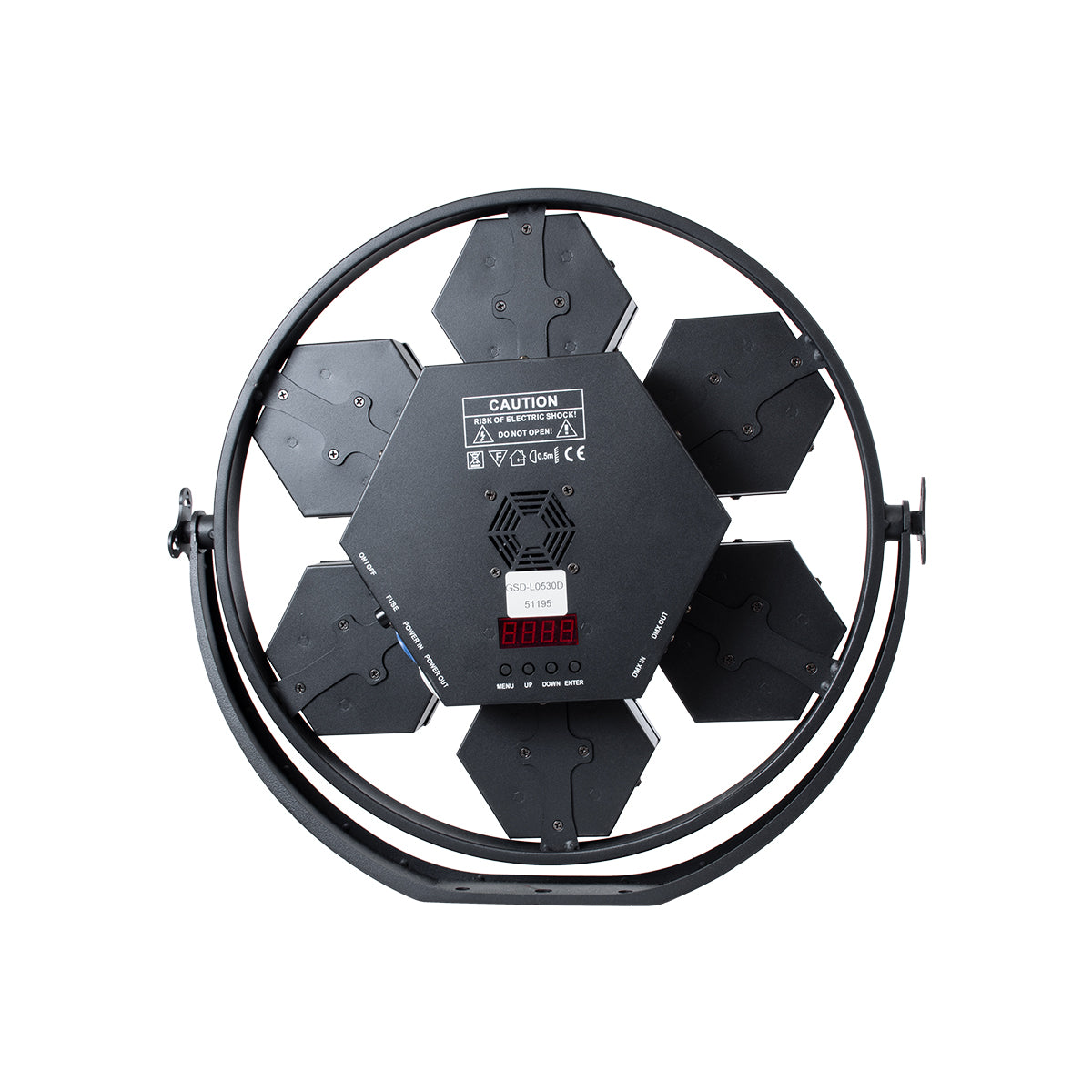 HEXA® HALO 51195 Stage Φωτιστικό Ειδικών Εφέ Digital Matrix Pixel & Blinder LED 434W 120° AC 220-240V IP20 7 x 50W COB Chip & 168 x 0.5W SMD5050 Chip Ultra Θερμό Λευκό 2200K & Πολύχρωμο RGB Dimmable DMX512 Protocol - Μ50 x Π10.5 x Υ47cm - 2 Χρόνια Εγγύηση - ledmania.gr