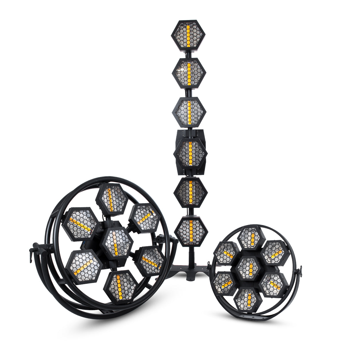 HEXA® HALO 51196 Stage Φωτιστικό Ειδικών Εφέ Digital Matrix Pixel & Blinder LED 784W 120° AC 220-240V IP20 7 x 100W COB Chip & 168 x 0.5W SMD5050 Chip Ultra Θερμό Λευκό 2200K & Πολύχρωμο RGB Dimmable DMX512 Protocol - Μ95 x Π17.5 x Υ78.5cm - 2 Χρόνια Ε... - ledmania.gr