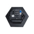 GloboStar® 51201 HALO HEXA Επαγγελματικό Φωτιστικό Ειδικών Εφέ DIGITAL MATRIX PIXEL & Blinder - 3 x 80W LED COB Chips Ultra Gold Warm White 2200K & 30 x 0.5W LED SMD5050 Chips RGB - AC 220V-240V DMX512 Display on Body - Μαύρο - Μ38 x Π38 x Υ22cm - 2 Χρ... - ledmania.gr