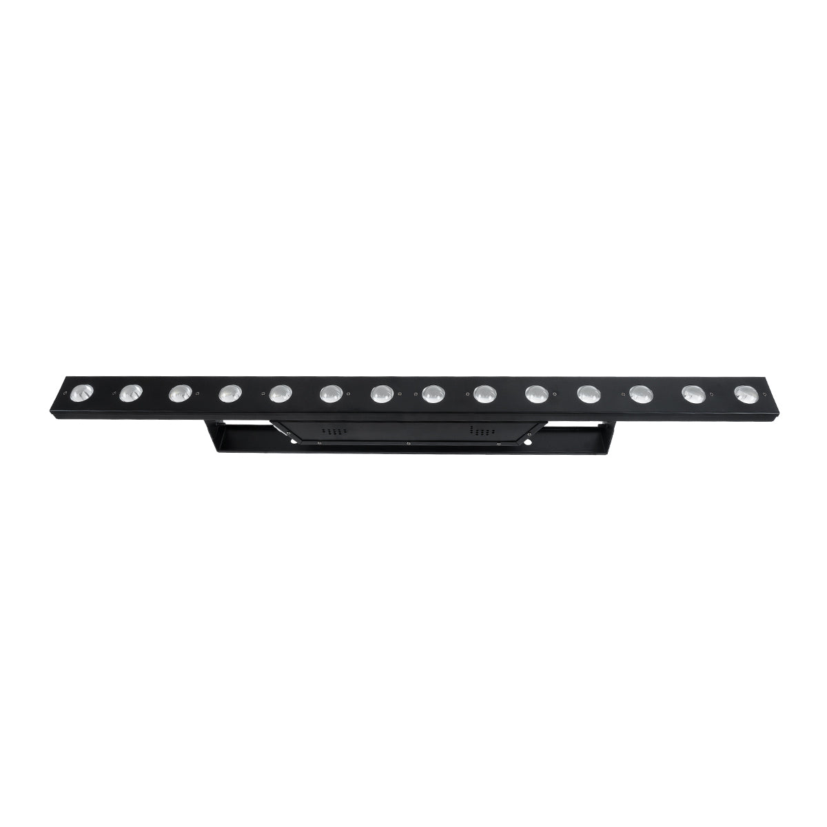 GloboStar® 51204 MEDES Επαγγελματική Μπάρα Φωτισμού Wall Washer LED 14 x 10W 140W 8° AC 220-240V IP20 Πολύχρωμο RGB DMX512 - Μαύρο - Μ100 x Π6.5 x Υ12.5cm - 2 Χρόνια Εγγύση - ledmania.gr