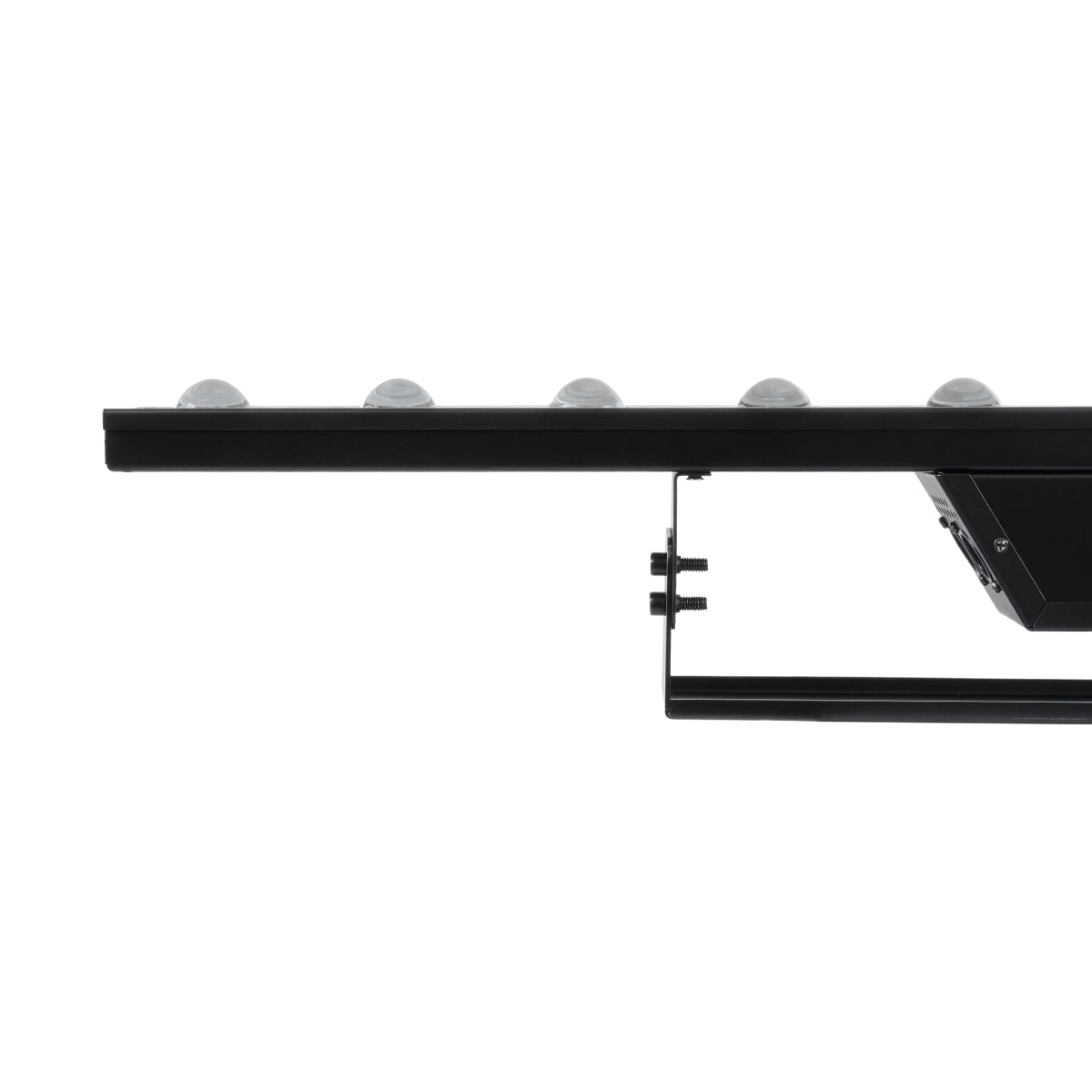GloboStar® 51204 MEDES Επαγγελματική Μπάρα Φωτισμού Wall Washer LED 14 x 10W 140W 8° AC 220-240V IP20 Πολύχρωμο RGB DMX512 - Μαύρο - Μ100 x Π6.5 x Υ12.5cm - 2 Χρόνια Εγγύση - ledmania.gr
