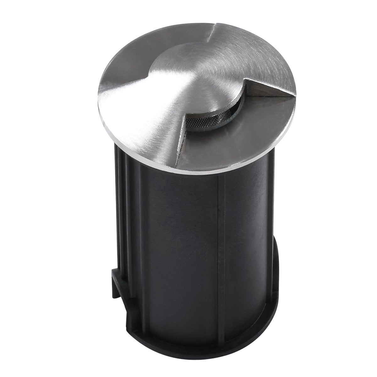GloboStar® UNDERGROUND-RENA 90663 Χωνευτό Φωτιστικό Σποτ Δαπέδου Two Sided LED 1W 115lm 30° DC 24V Αδιάβροχο IP68 Φ5 x Υ9cm Φυσικό Λευκό 4500K - Ανοξείδωτο Ατσάλι - 3 Χρόνια Εγγύηση - ledmania.gr